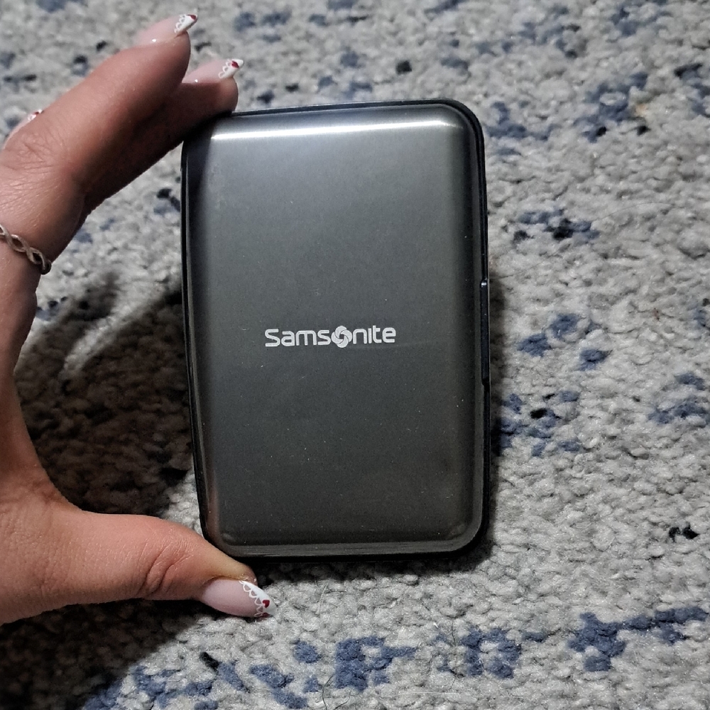 Samsonite Gray Card Case